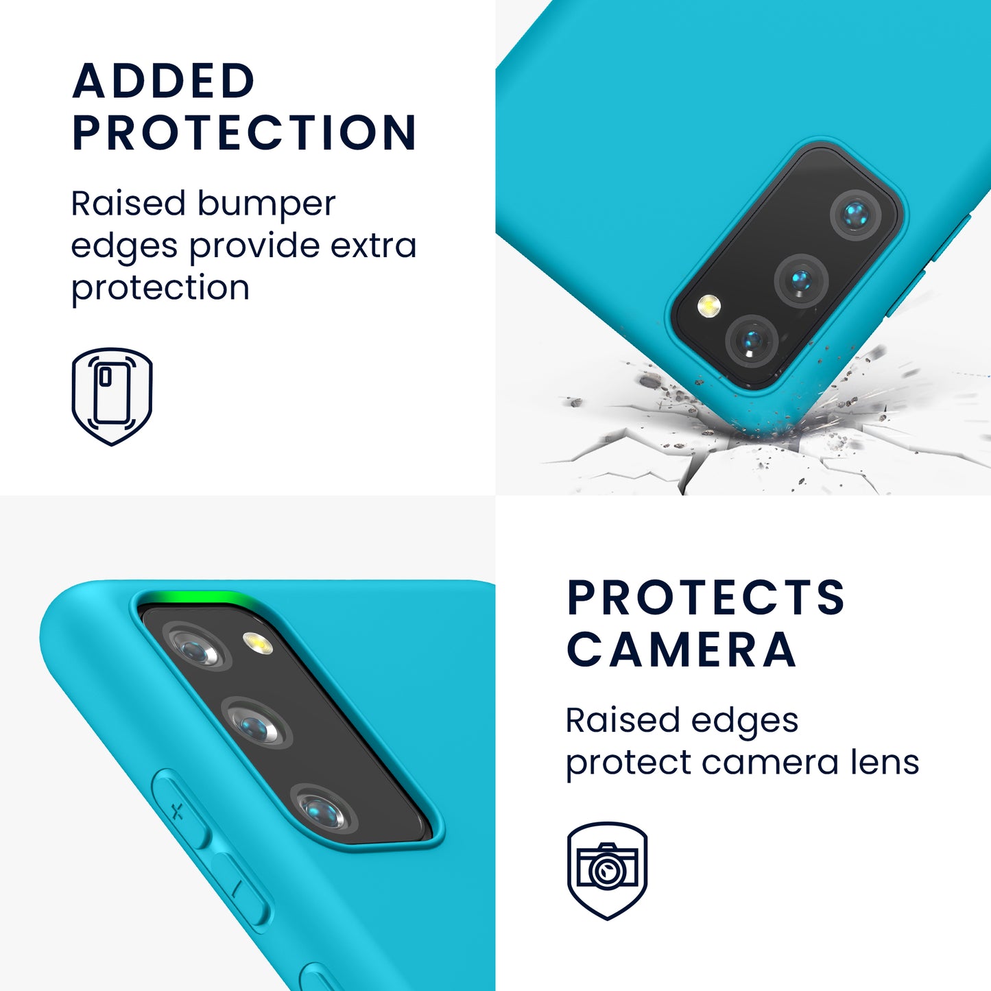 kwmobile Handyhülle für Samsung Galaxy S20 FE - Schutzhülle Cover