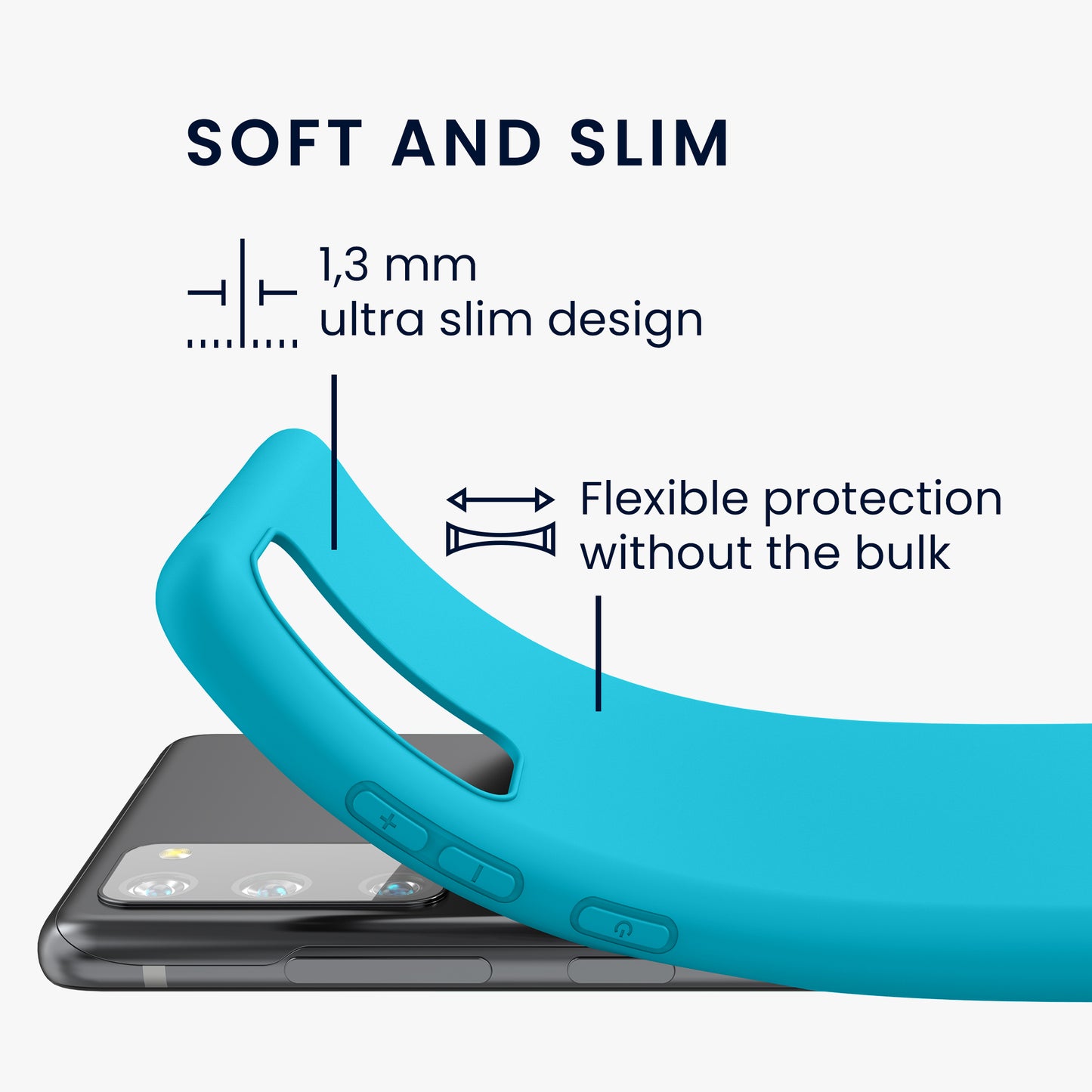 kwmobile Handyhülle für Samsung Galaxy S20 FE - Schutzhülle Cover