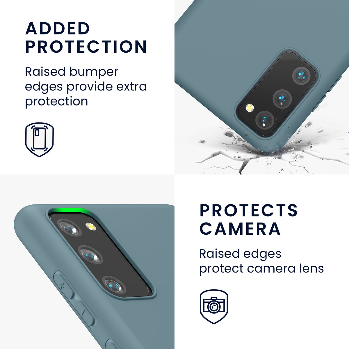 kwmobile Handyhülle für Samsung Galaxy S20 FE - Schutzhülle Cover