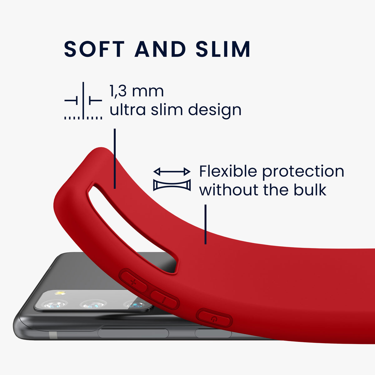 kwmobile Handyhülle für Samsung Galaxy S20 FE - Schutzhülle Cover