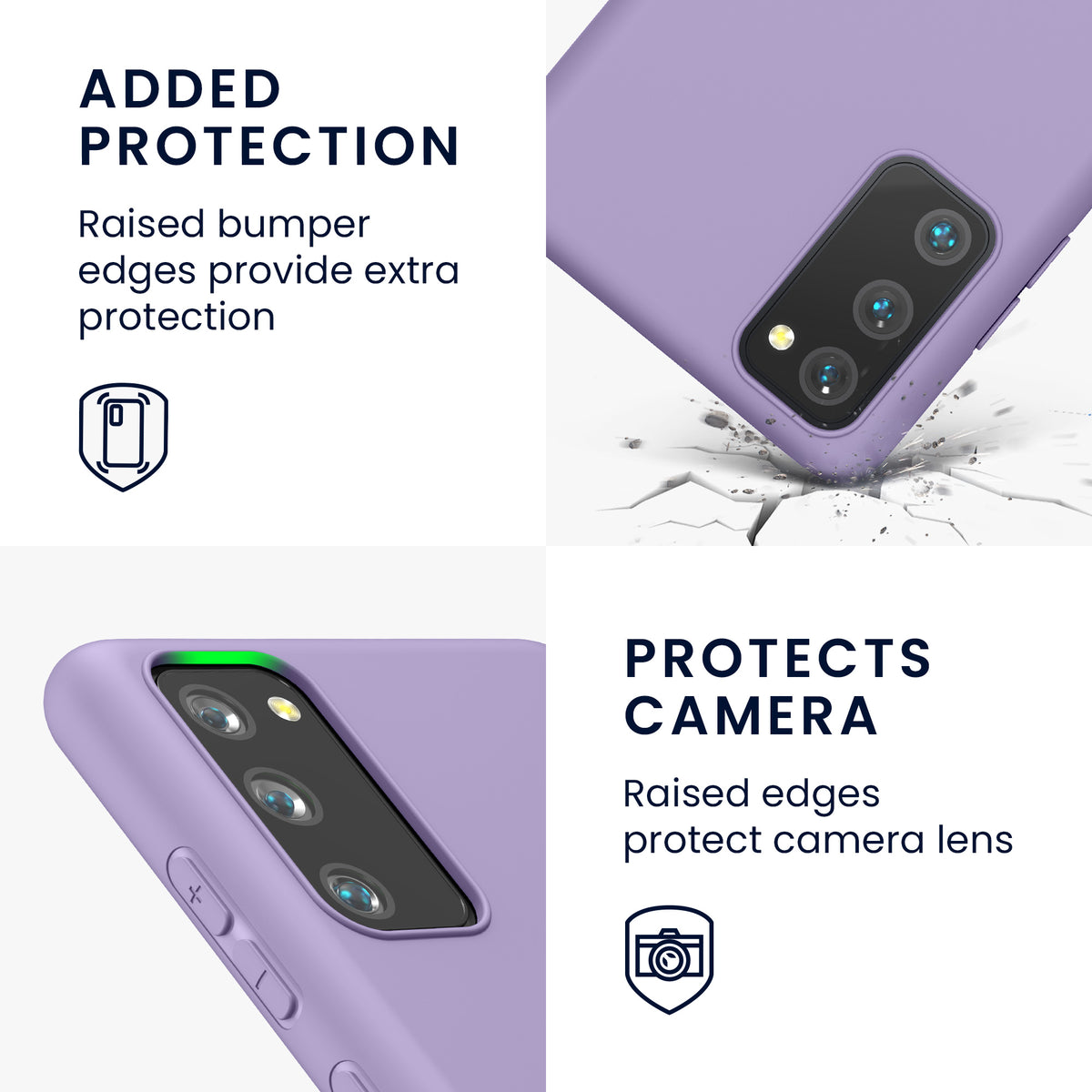 kwmobile Handyhülle für Samsung Galaxy S20 FE - Schutzhülle Cover