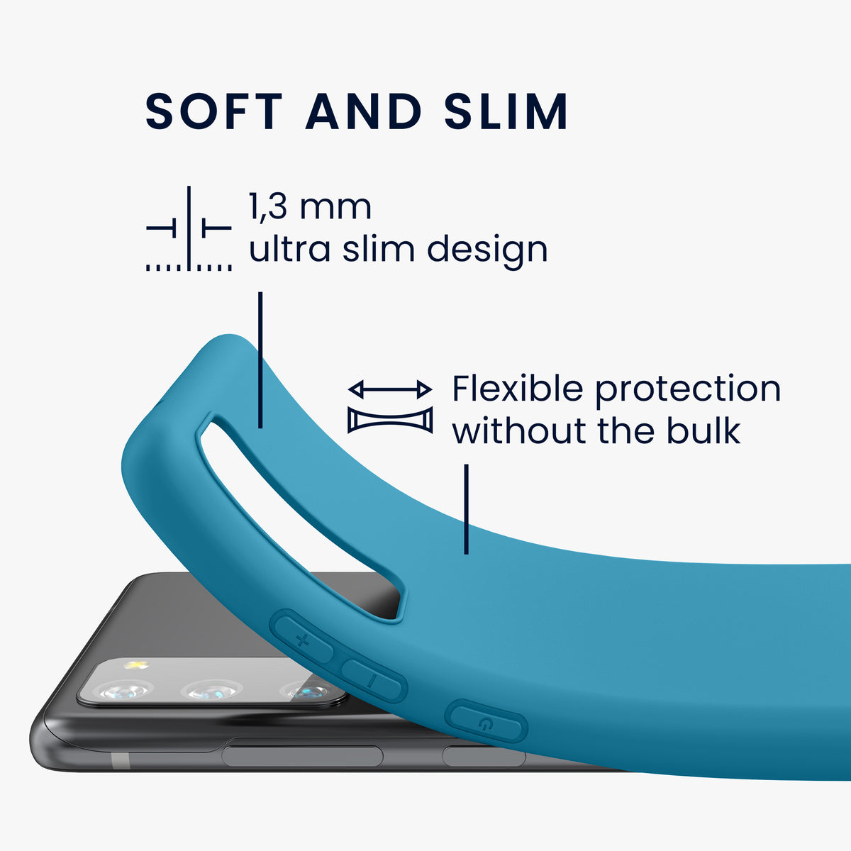 kwmobile Handyhülle für Samsung Galaxy S20 FE - Schutzhülle Cover