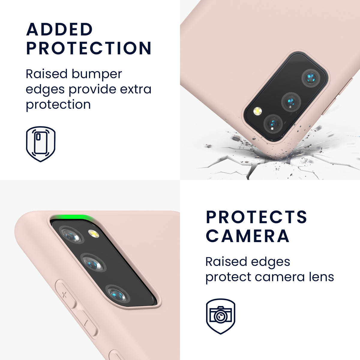 kwmobile Handyhülle für Samsung Galaxy S20 FE - Schutzhülle Cover