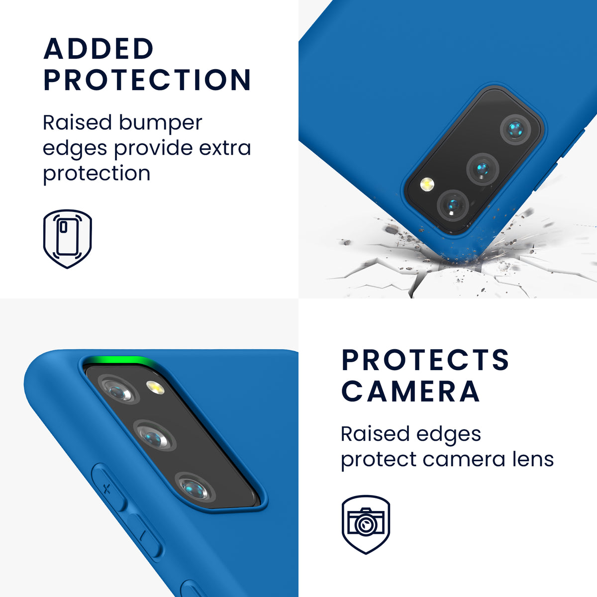 kwmobile Handyhülle für Samsung Galaxy S20 FE - Schutzhülle Cover