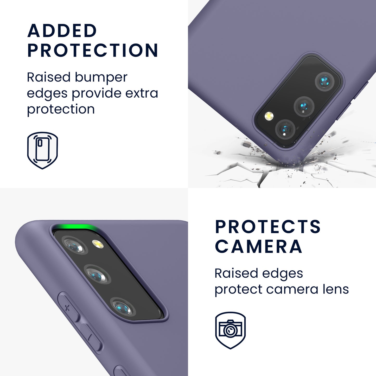 kwmobile Handyhülle für Samsung Galaxy S20 FE - Schutzhülle Cover