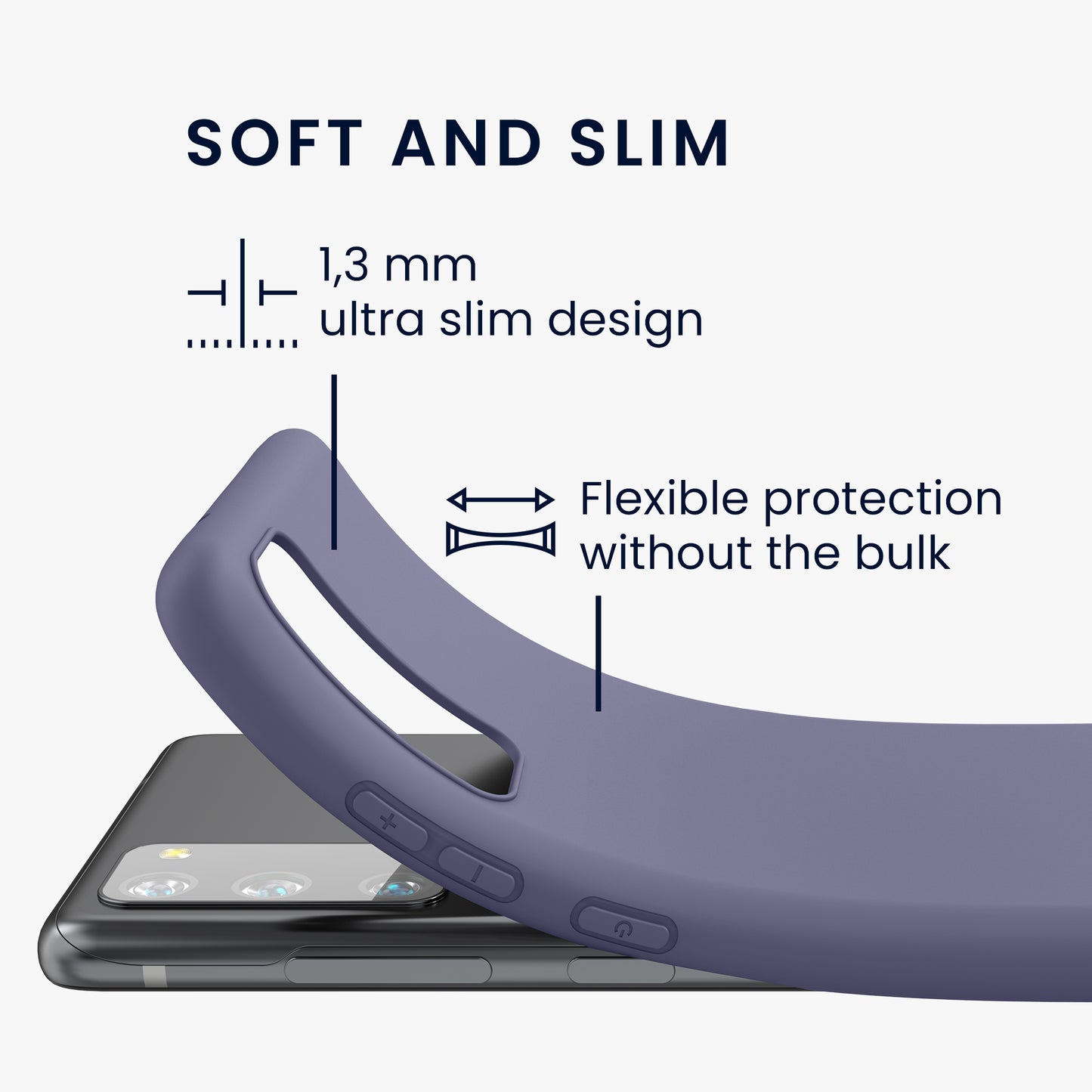kwmobile Handyhülle für Samsung Galaxy S20 FE - Schutzhülle Cover