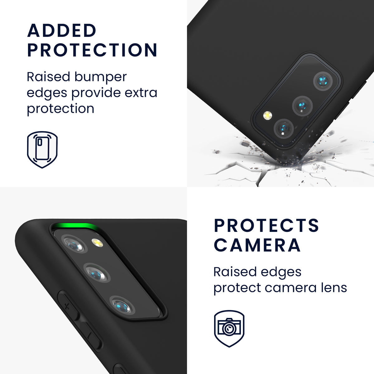 kwmobile Handyhülle für Samsung Galaxy S20 FE - Schutzhülle Cover