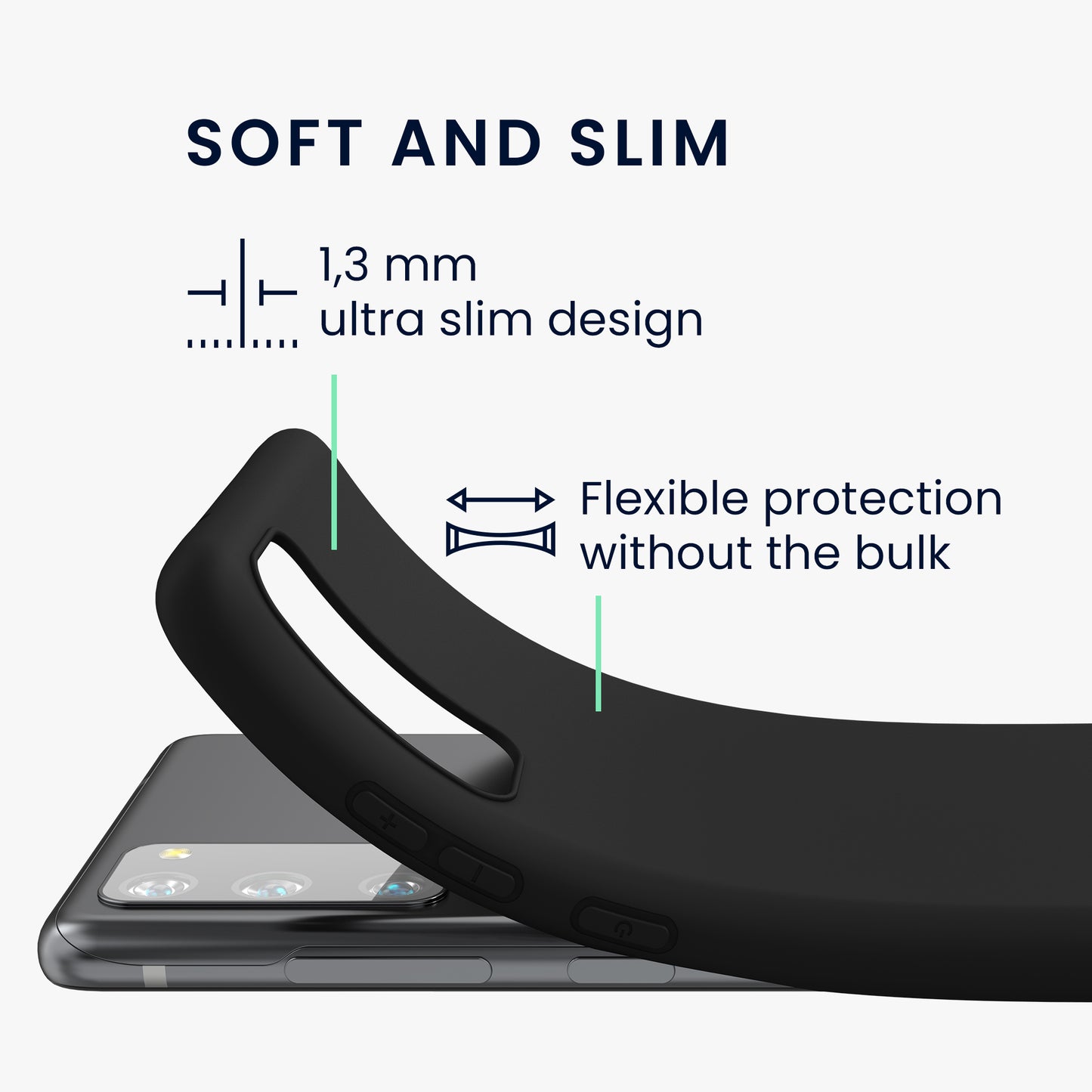 kwmobile Handyhülle für Samsung Galaxy S20 FE - Schutzhülle Cover
