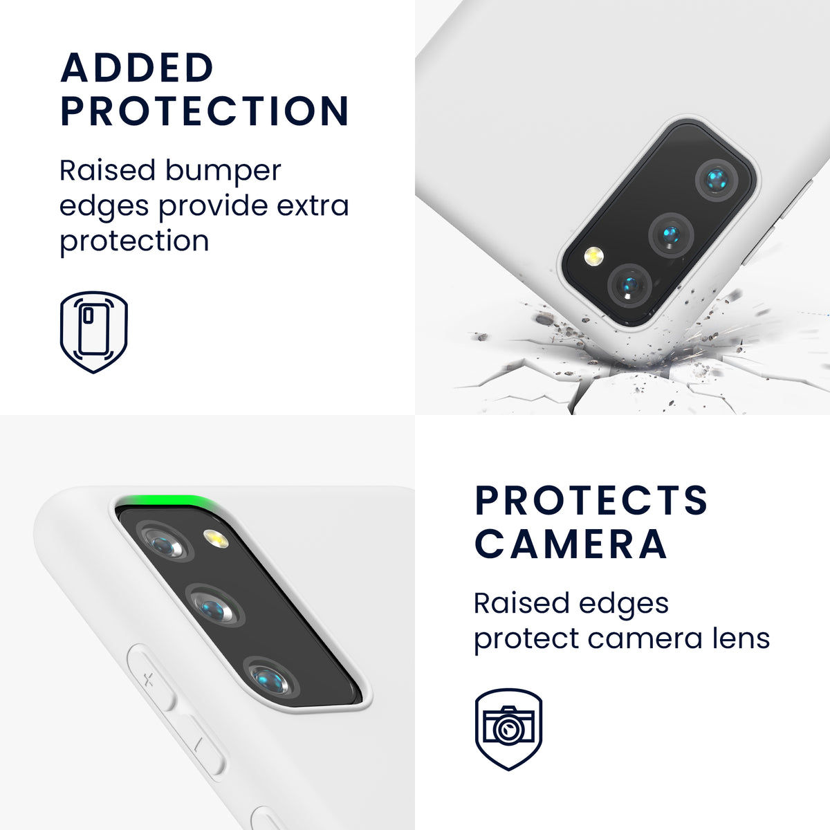 kwmobile Handyhülle für Samsung Galaxy S20 FE - Schutzhülle Cover