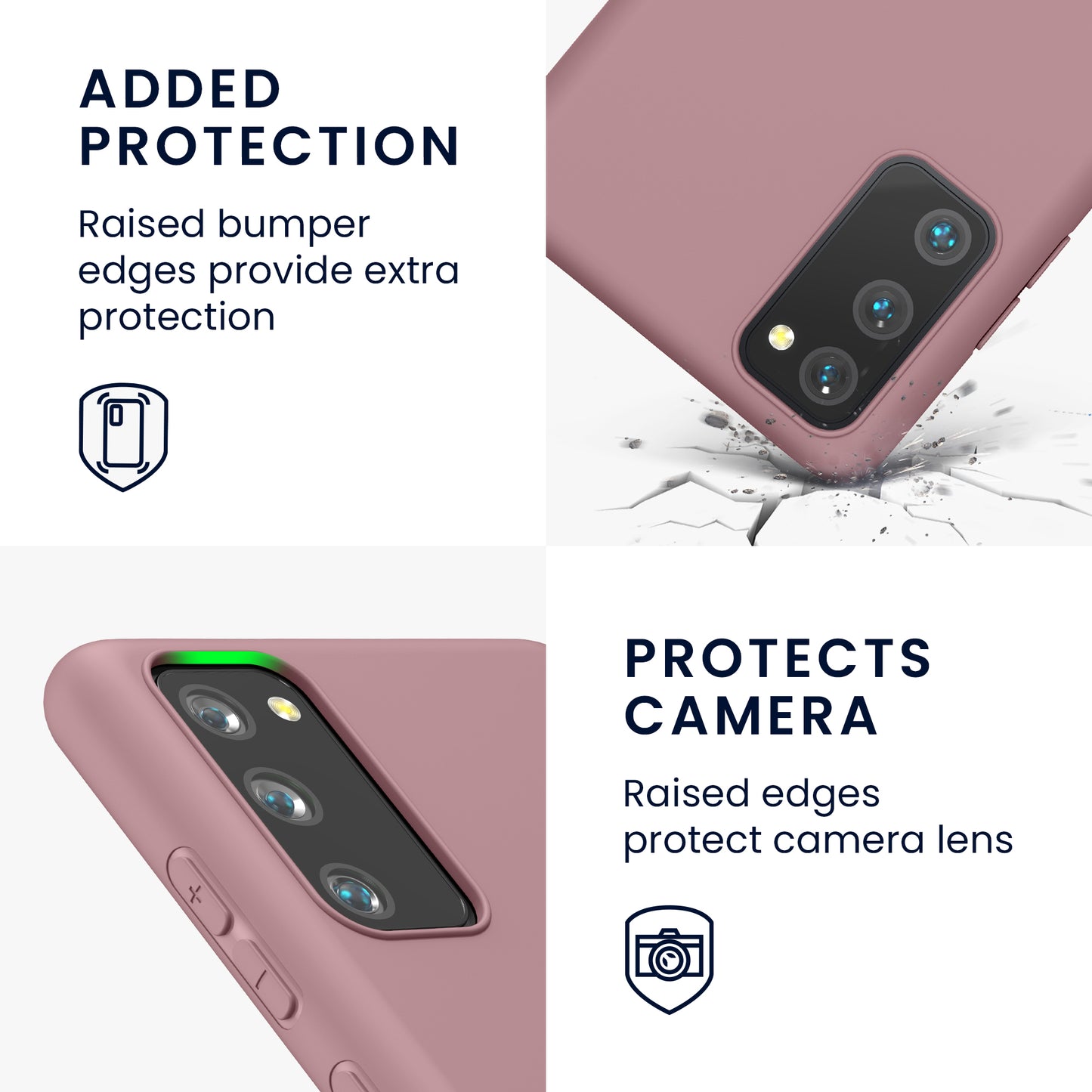 kwmobile Handyhülle für Samsung Galaxy S20 FE - Schutzhülle Cover