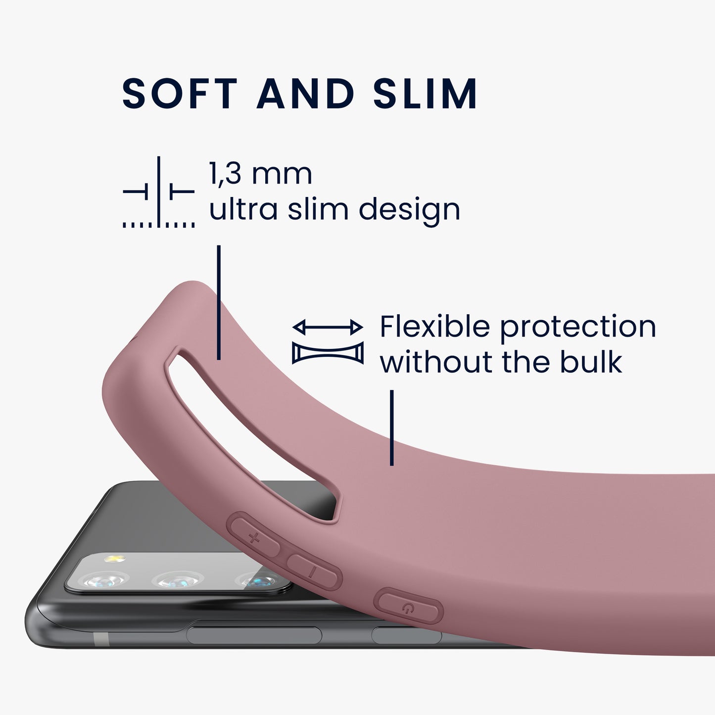 kwmobile Handyhülle für Samsung Galaxy S20 FE - Schutzhülle Cover