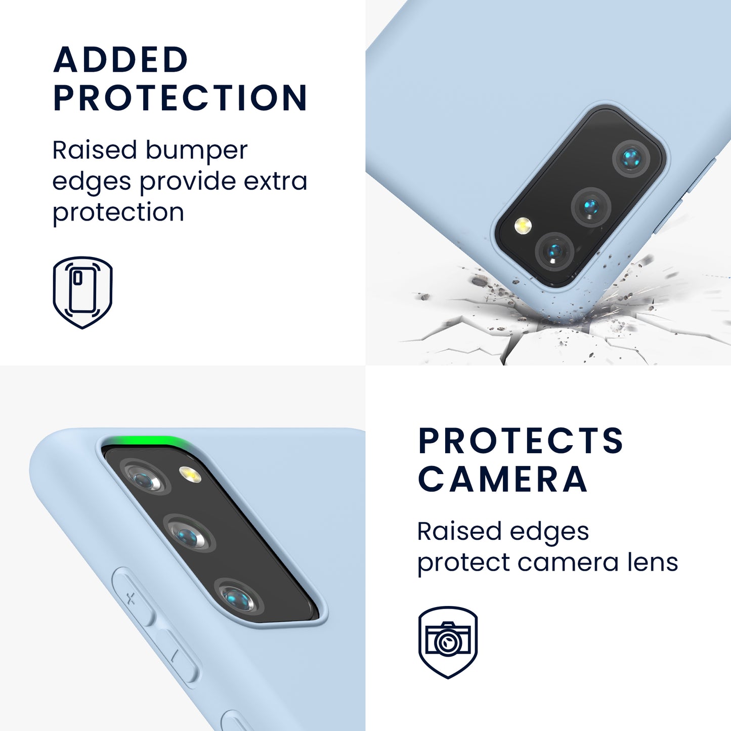 kwmobile Handyhülle für Samsung Galaxy S20 FE - Schutzhülle Cover