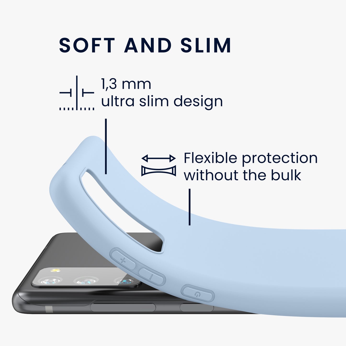 kwmobile Handyhülle für Samsung Galaxy S20 FE - Schutzhülle Cover