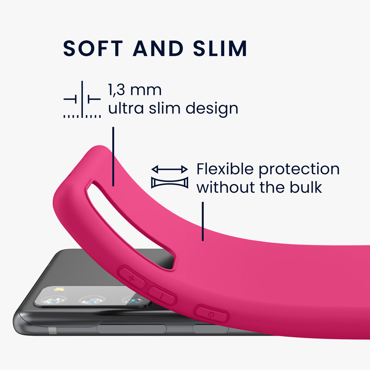 kwmobile Handyhülle für Samsung Galaxy S20 FE - Schutzhülle Cover