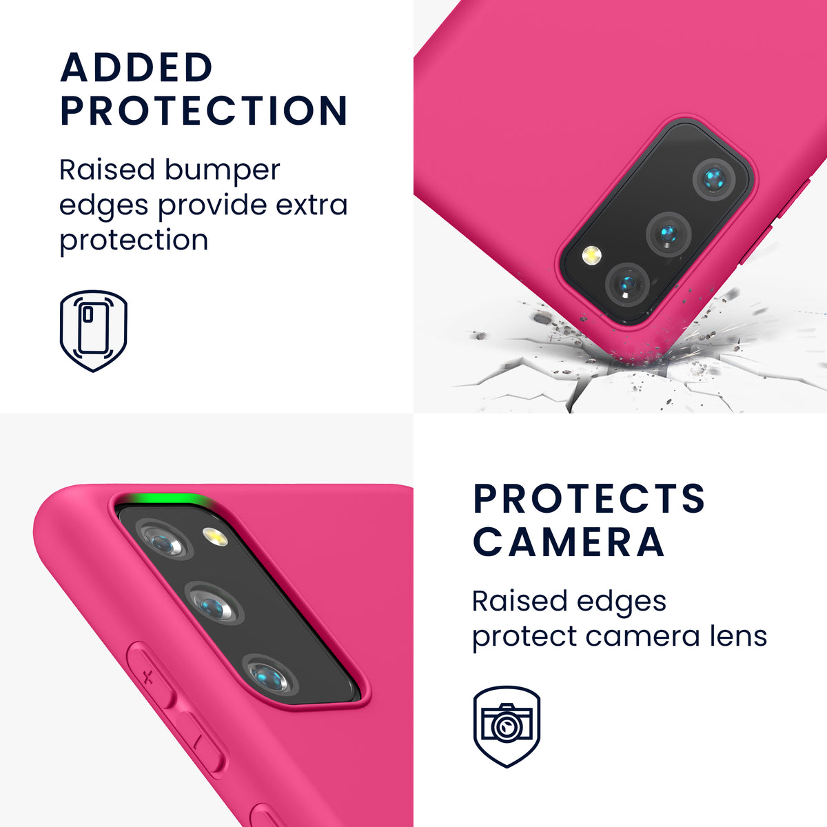 kwmobile Handyhülle für Samsung Galaxy S20 FE - Schutzhülle Cover