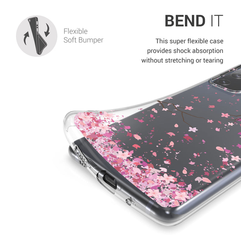 Samsung Galaxy S20 FE transparente Silikon Handyhülle