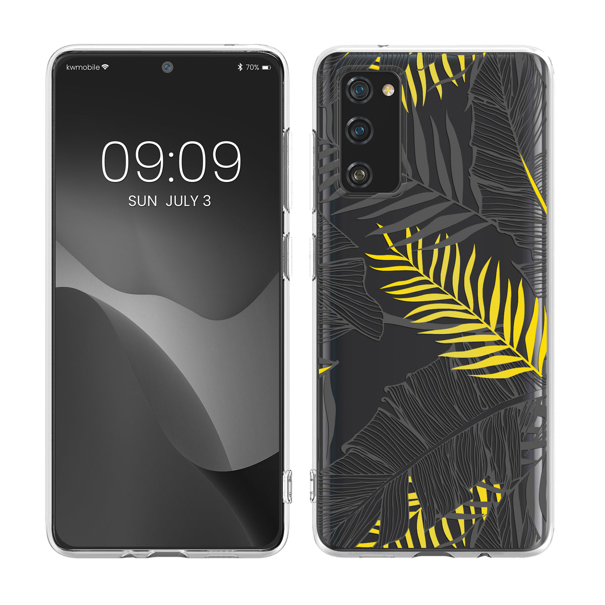 Samsung Galaxy S20 FE transparente Silikon Handyhülle
