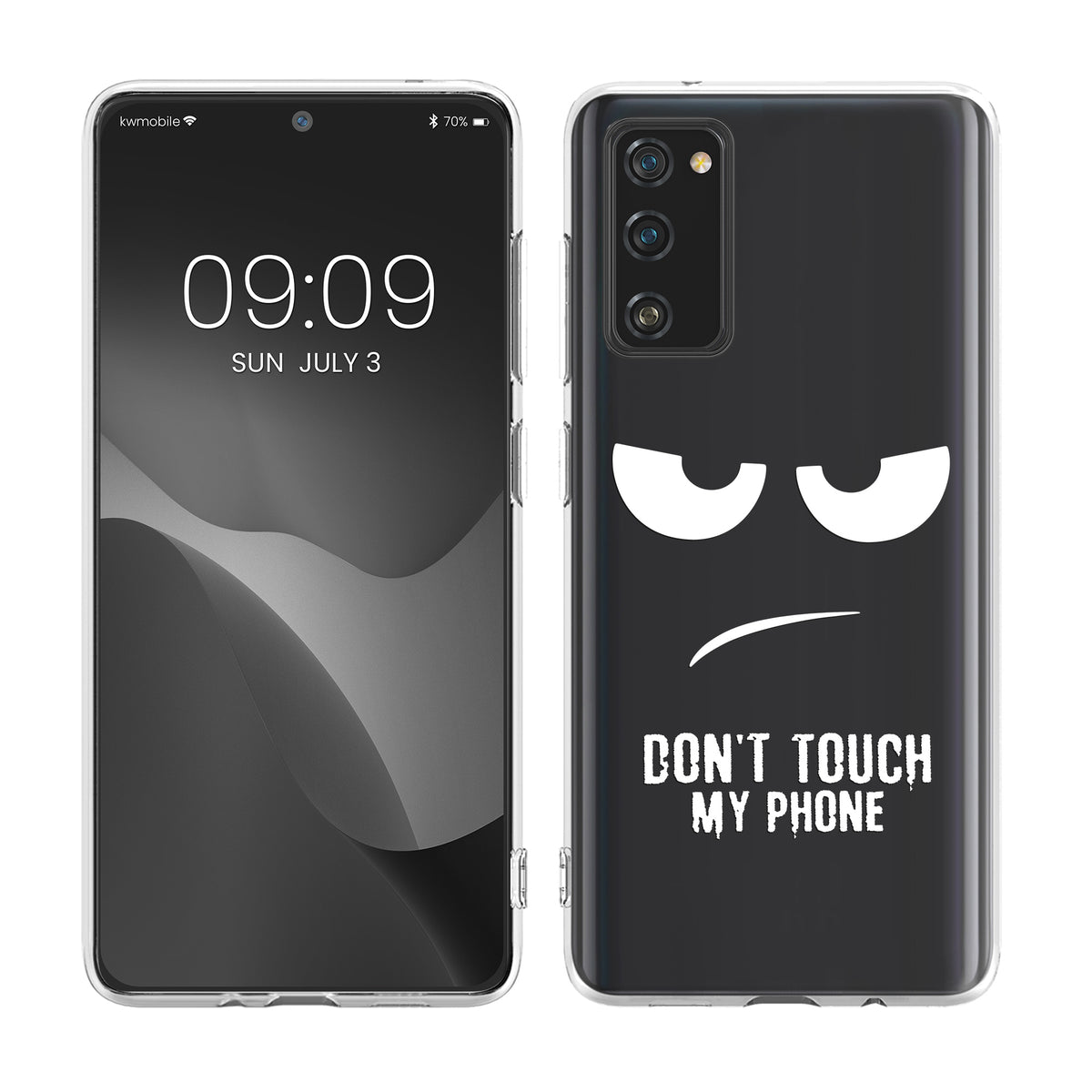 Samsung Galaxy S20 FE transparente Silikon Handyhülle