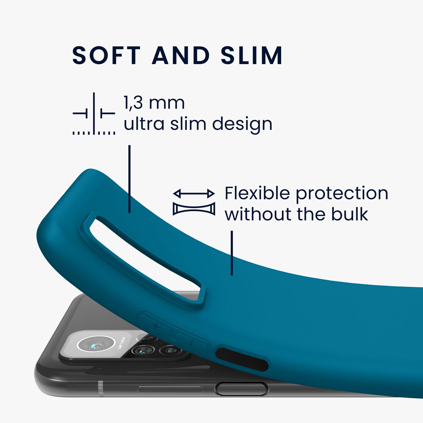 Xiaomi Mi 10T / Mi 10T Pro Hülle Silikon Matt
