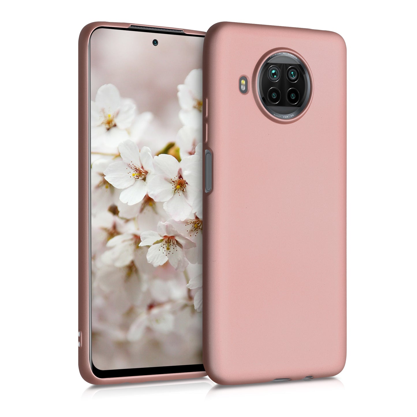 kwmobile Handyhülle für Xiaomi Mi 10T Lite Hülle - Silikon Case - Schutzhülle Cover