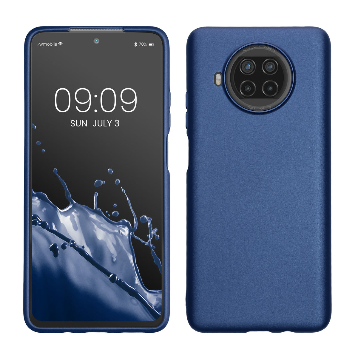 kwmobile Handyhülle für Xiaomi Mi 10T Lite Hülle - Silikon Case - Schutzhülle Cover