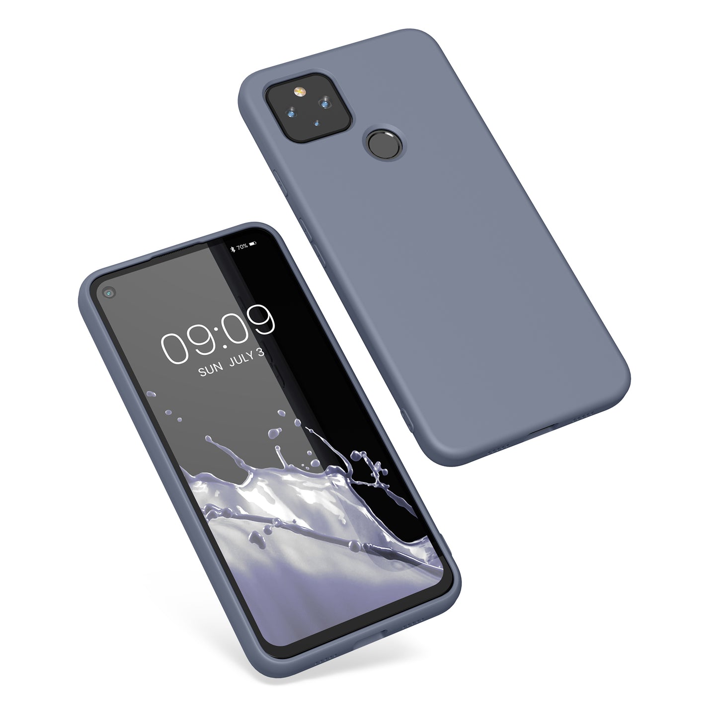 kwmobile Hülle kompatibel mit Google Pixel 4a 5G - Schutzhülle für kabelloses Laden - Case
