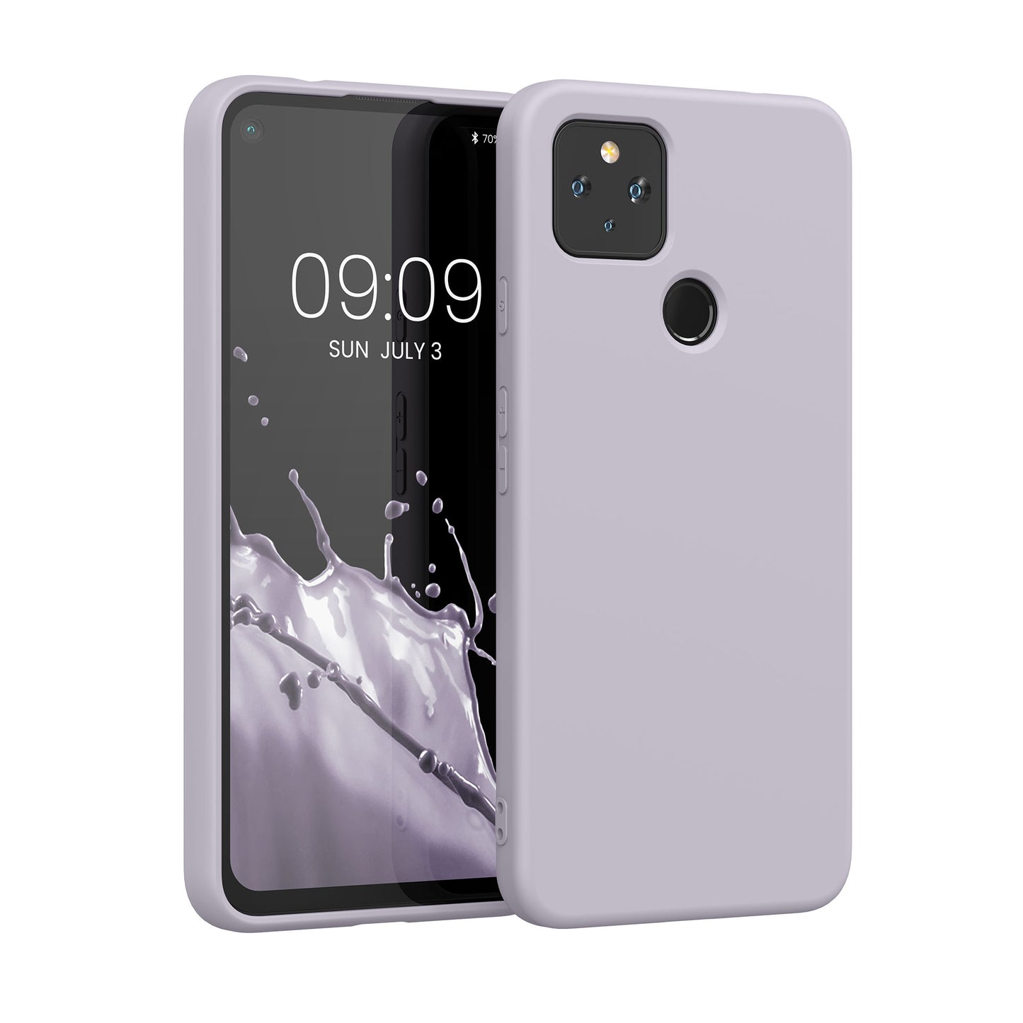 kwmobile Hülle kompatibel mit Google Pixel 4a 5G - Schutzhülle für kabelloses Laden - Case
