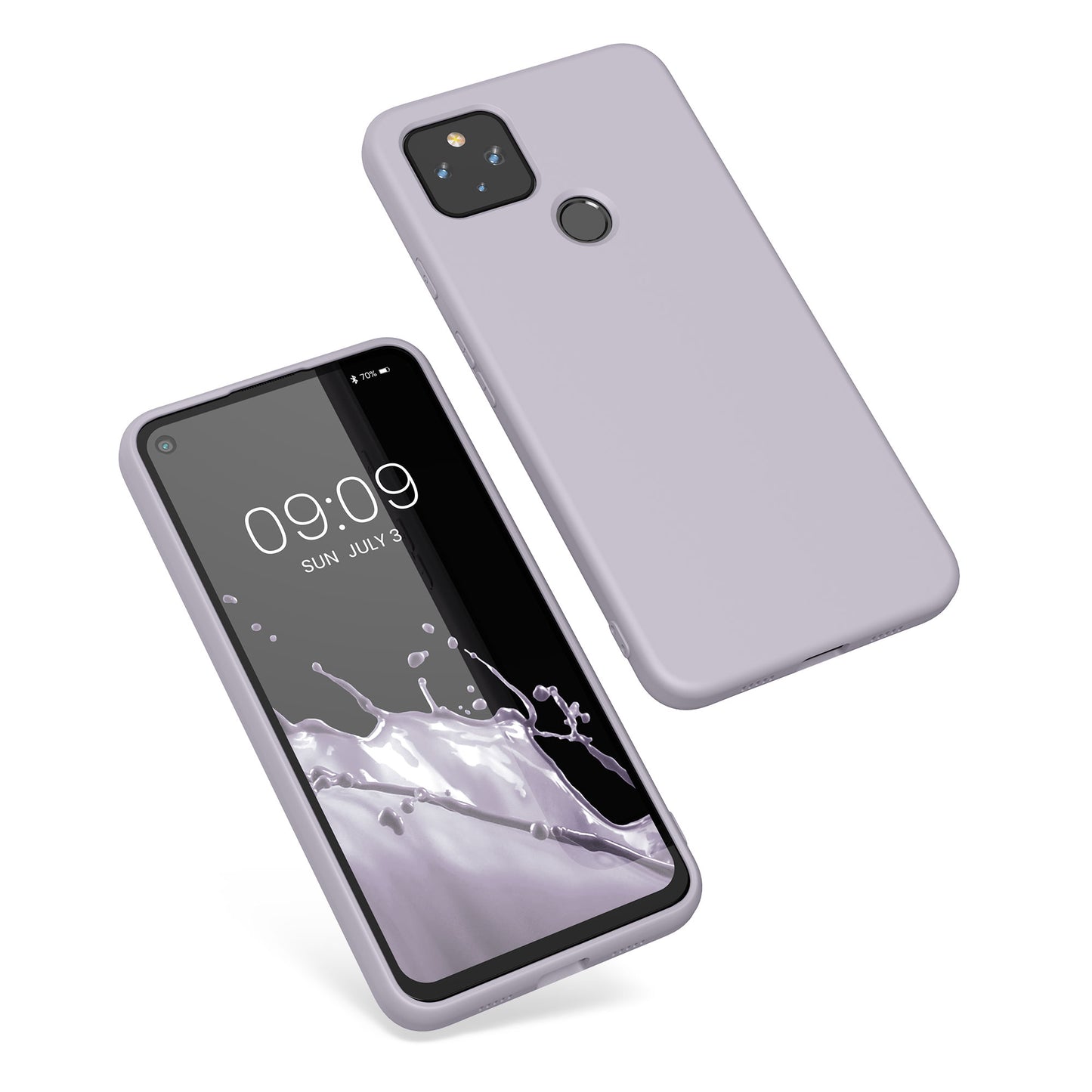 kwmobile Hülle kompatibel mit Google Pixel 4a 5G - Schutzhülle für kabelloses Laden - Case