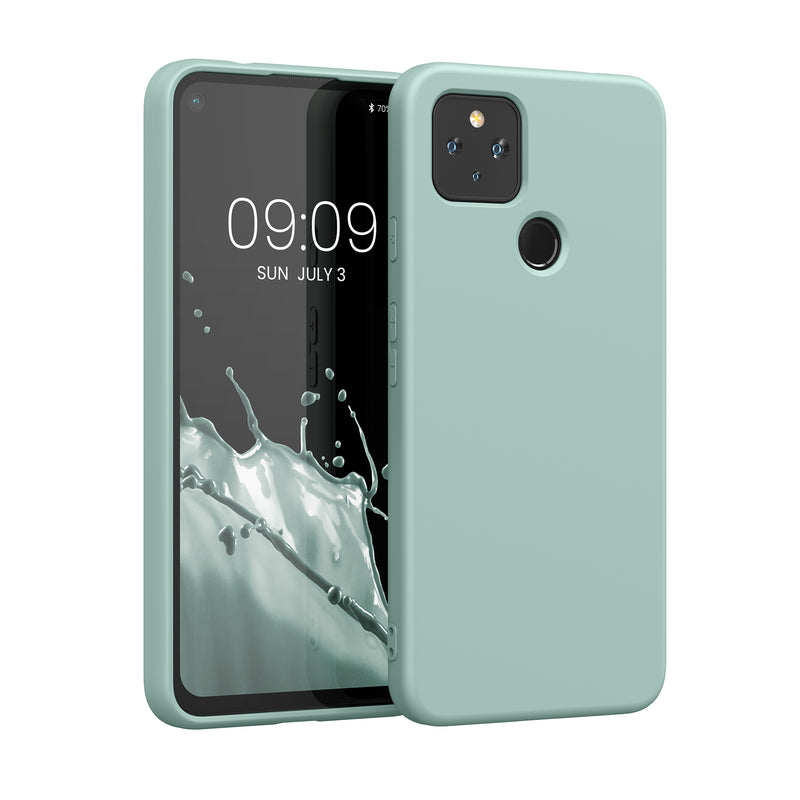 kwmobile Hülle kompatibel mit Google Pixel 4a 5G - Schutzhülle für kabelloses Laden - Case