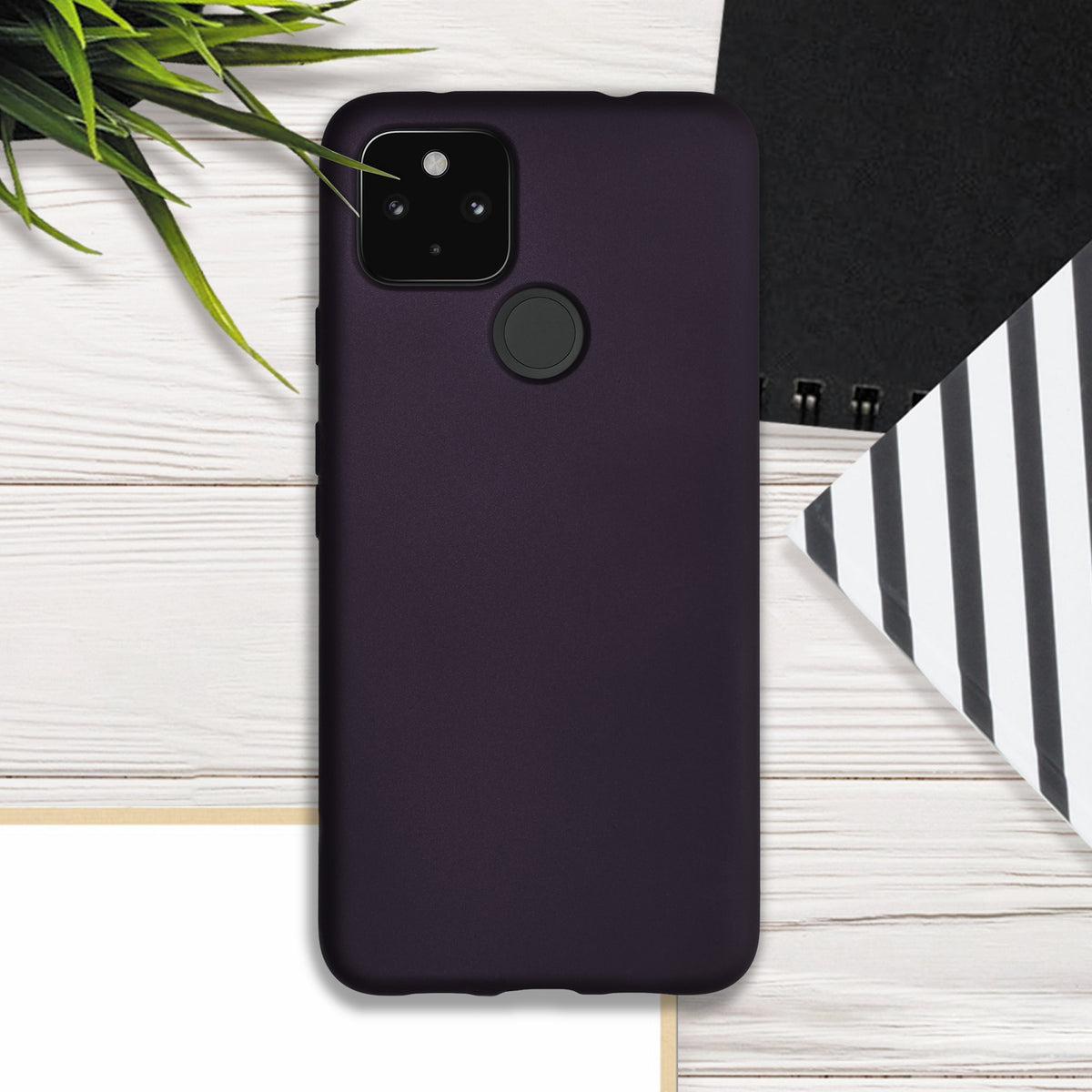 kwmobile Handyhülle für Google Pixel 4a 5G Hülle - Silikon Case - Schutzhülle Cover