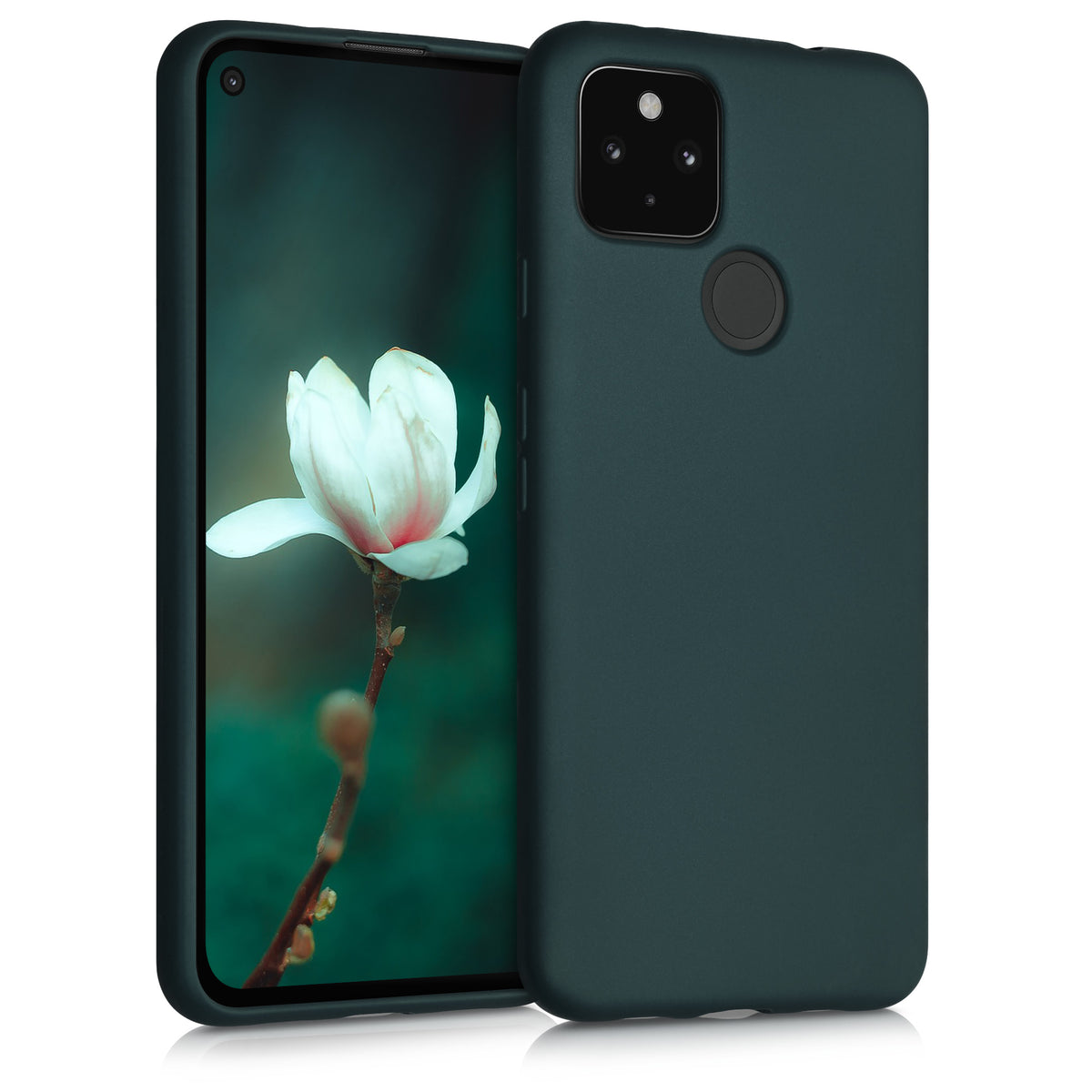 kwmobile Handyhülle für Google Pixel 4a 5G Hülle - Silikon Case - Schutzhülle Cover