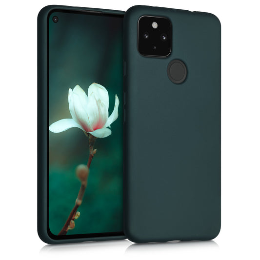 kwmobile Handyhülle für Google Pixel 4a 5G Hülle - Silikon Case - Schutzhülle Cover