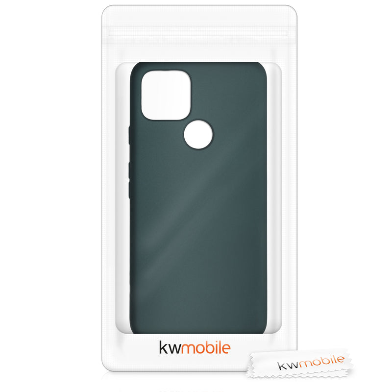 kwmobile Handyhülle für Google Pixel 4a 5G Hülle - Silikon Case - Schutzhülle Cover