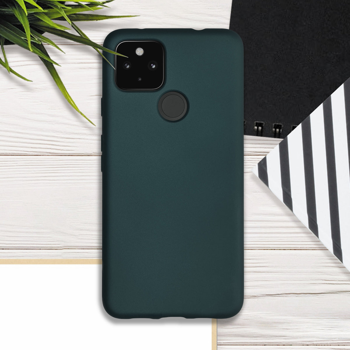 kwmobile Handyhülle für Google Pixel 4a 5G Hülle - Silikon Case - Schutzhülle Cover