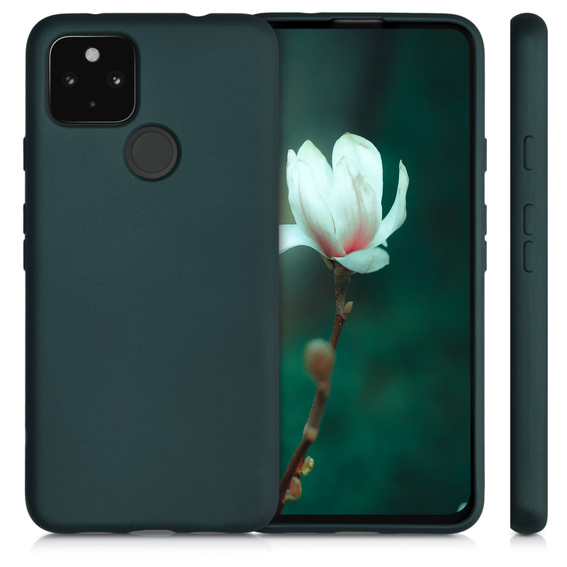 kwmobile Handyhülle für Google Pixel 4a 5G Hülle - Silikon Case - Schutzhülle Cover