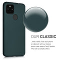 kwmobile Handyhülle für Google Pixel 4a 5G Hülle - Silikon Case - Schutzhülle Cover