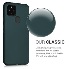 Google Pixel 4a 5G Metallic Silikon Handyhülle