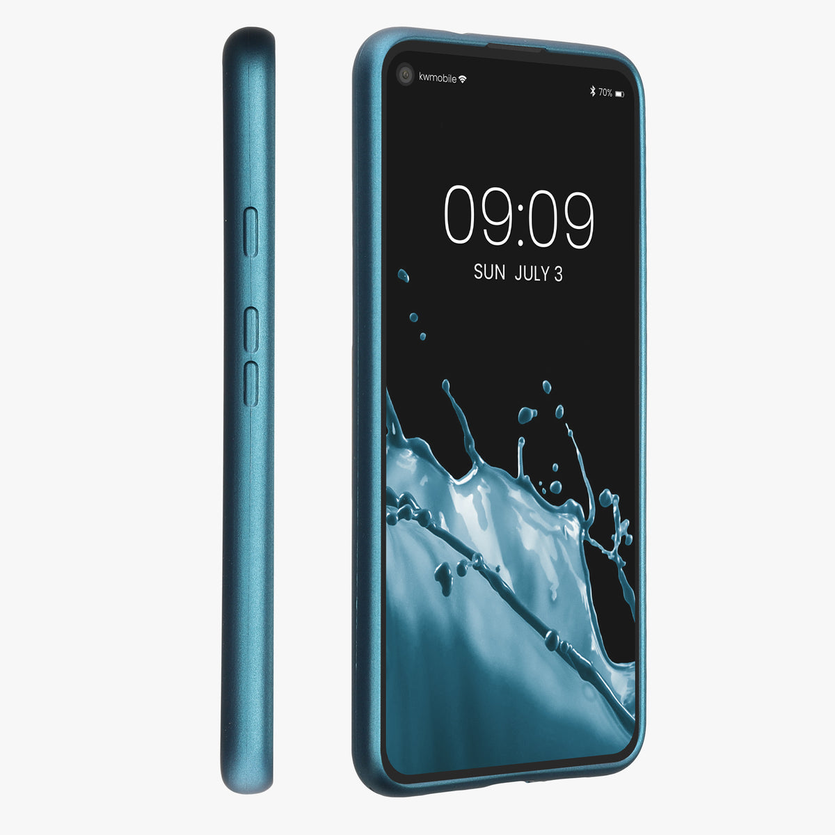 kwmobile Handyhülle für Google Pixel 4a 5G Hülle - Silikon Case - Schutzhülle Cover
