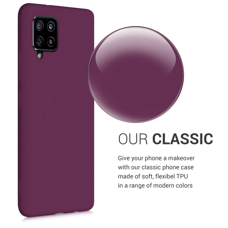 kwmobile Handyhülle für Samsung Galaxy A42 5G Hülle - Kabelloses Laden - Schutzhülle Cover