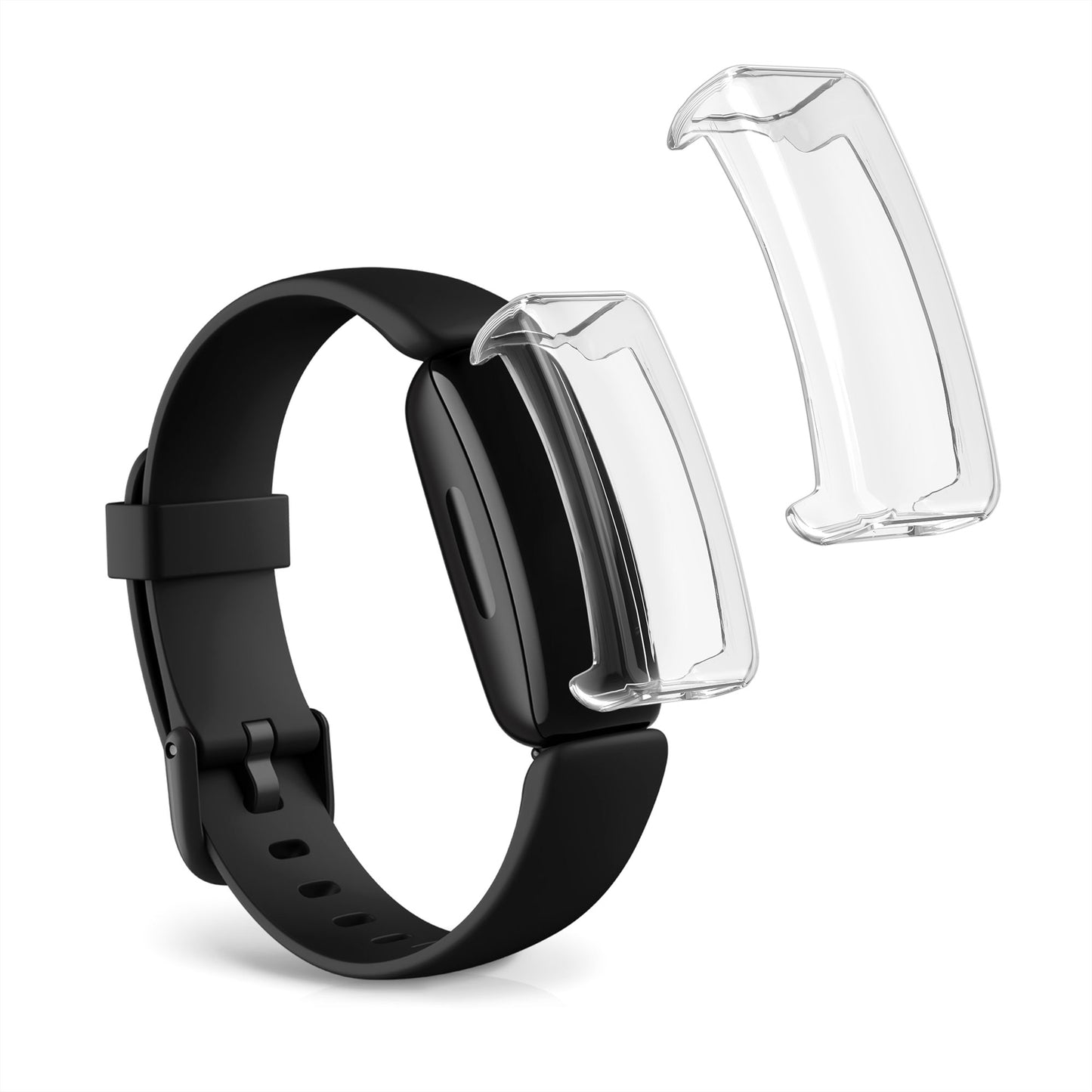 kwmobile Schutzhülle für Fitbit Inspire 3 / Inspire 2 / Ace 3 Fullbody Display Cover Set