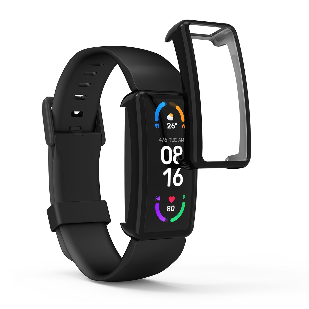 kwmobile Schutzhülle für Fitbit Inspire 3 / Inspire 2 / Ace 3 Fullbody Display Cover Set