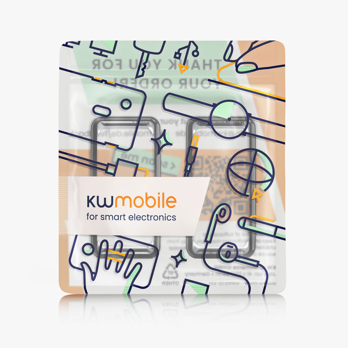 kwmobile Schutzhülle für Fitbit Inspire 3 / Inspire 2 / Ace 3 Fullbody Display Cover Set