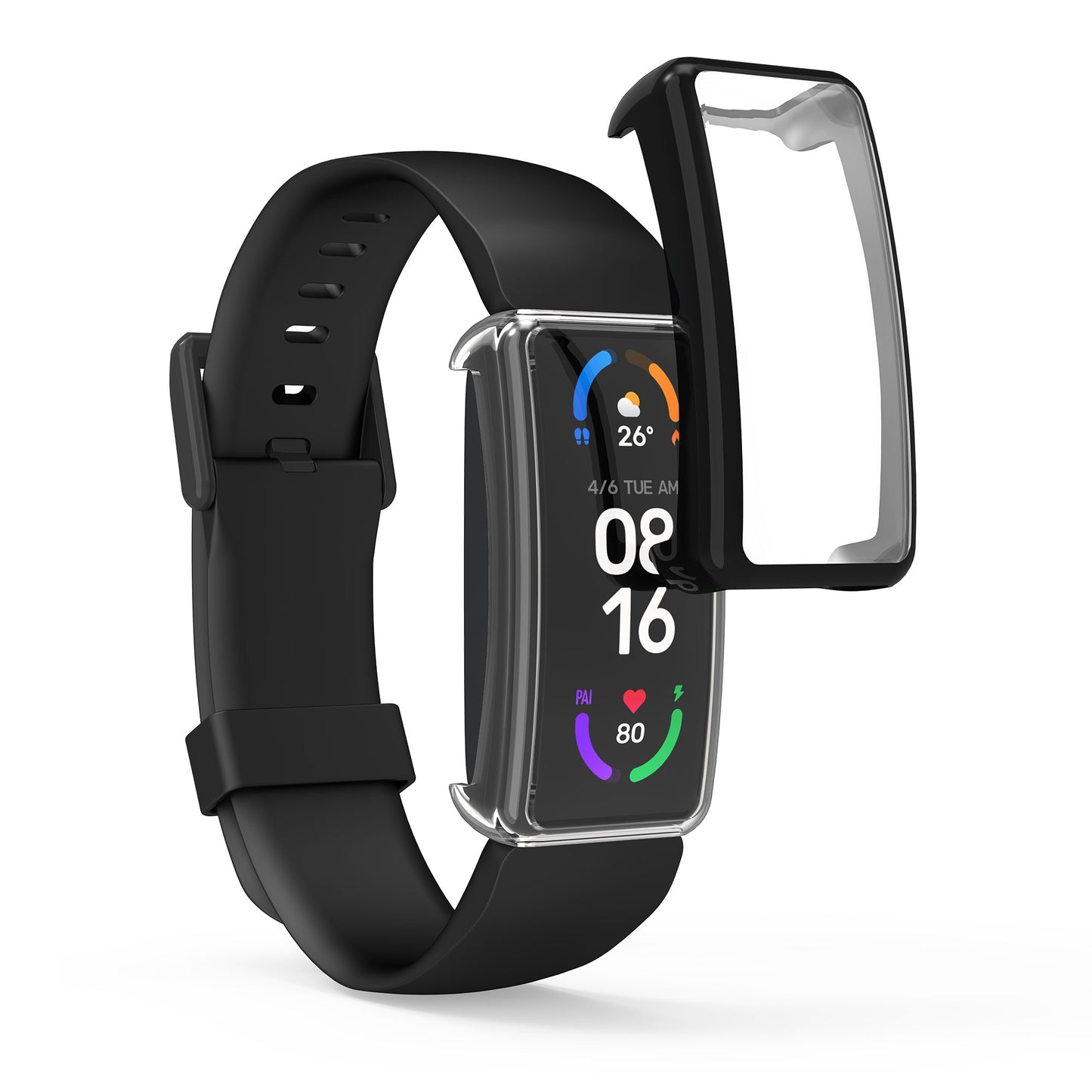 kwmobile Schutzhülle für Fitbit Inspire 3 / Inspire 2 / Ace 3 Fullbody Display Cover Set