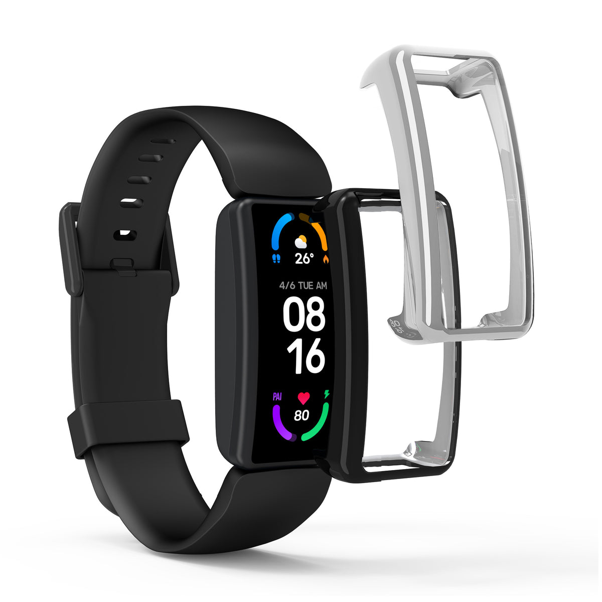 kwmobile Schutzhülle für Fitbit Inspire 3 / Inspire 2 / Ace 3 Fullbody Display Cover Set
