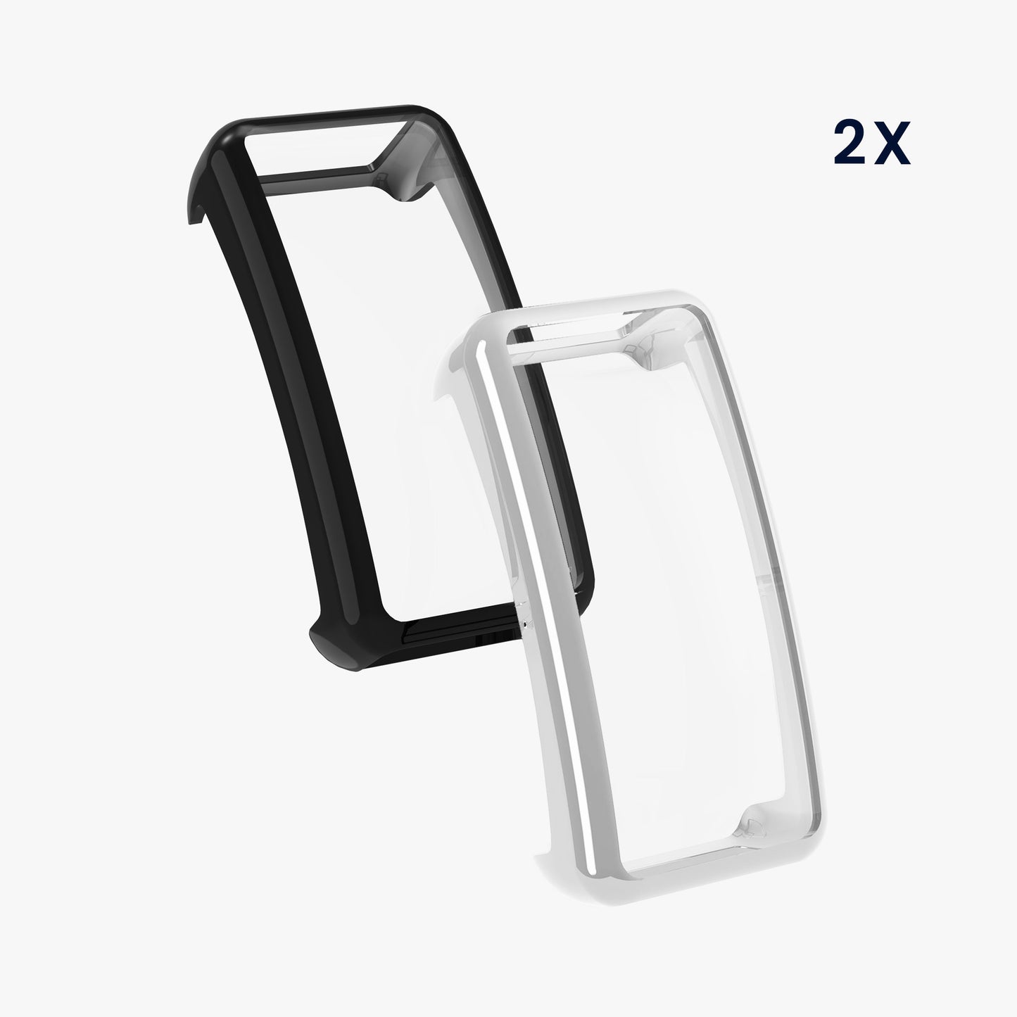 kwmobile Schutzhülle für Fitbit Inspire 3 / Inspire 2 / Ace 3 Fullbody Display Cover Set