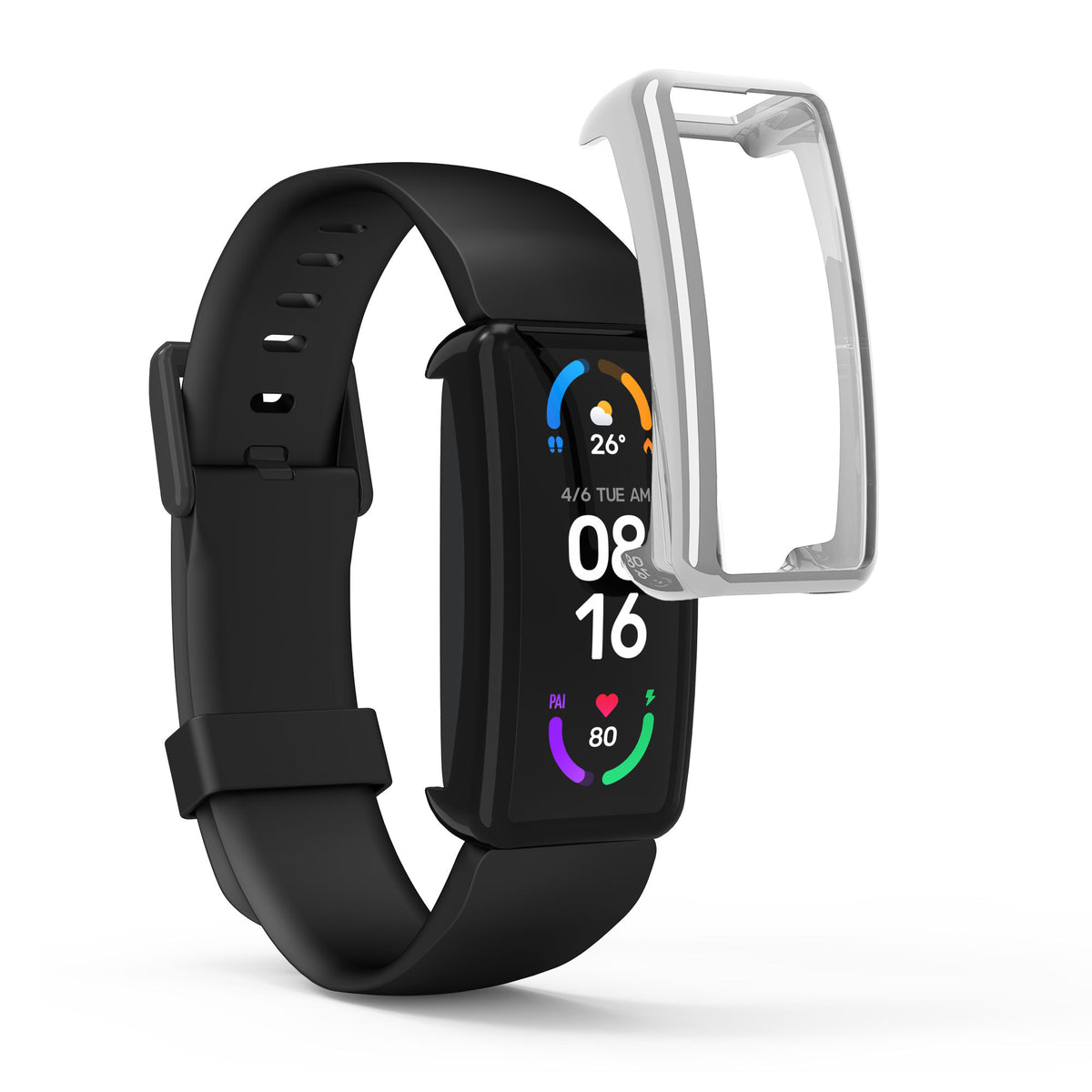 kwmobile Schutzhülle für Fitbit Inspire 3 / Inspire 2 / Ace 3 Fullbody Display Cover Set