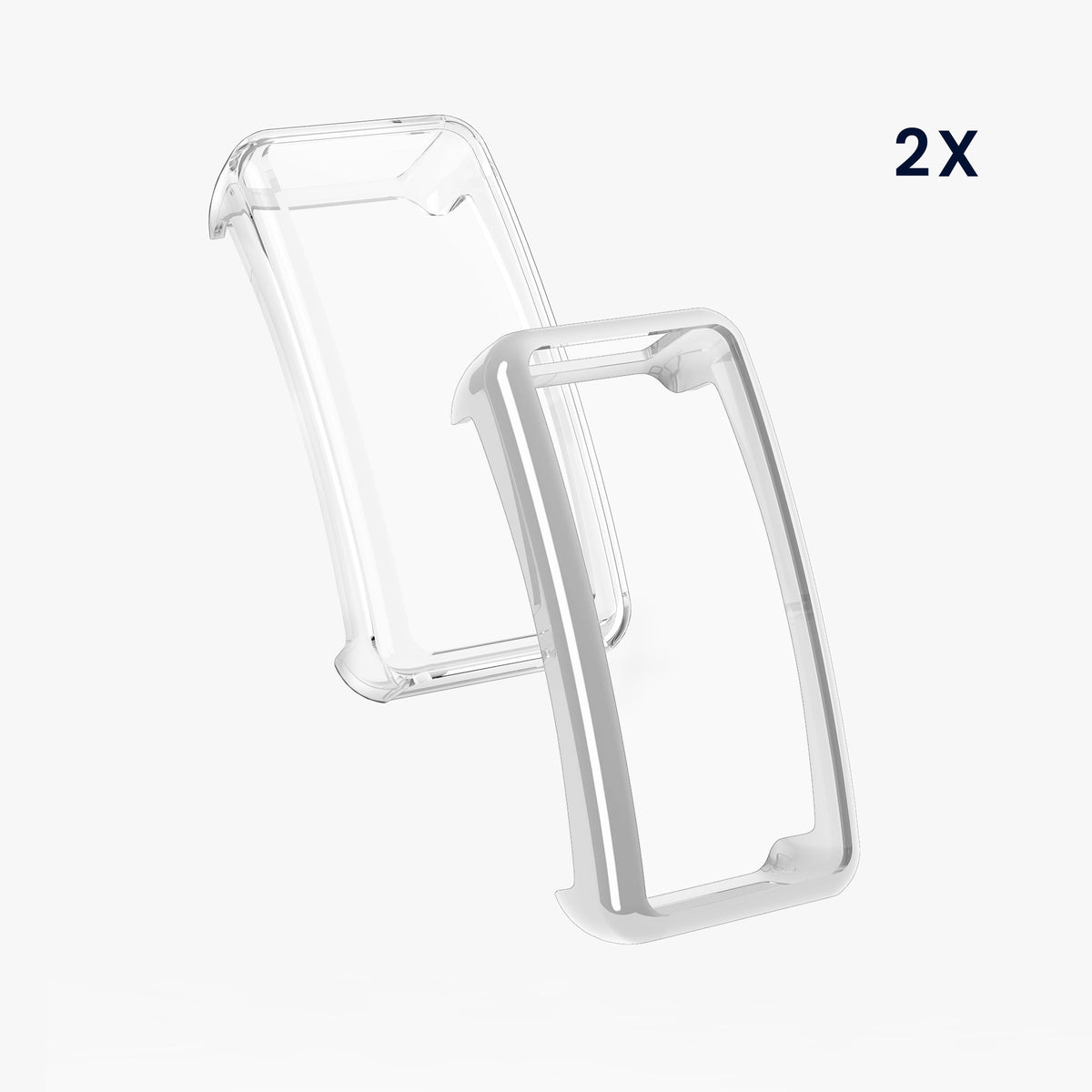 kwmobile Schutzhülle für Fitbit Inspire 3 / Inspire 2 / Ace 3 Fullbody Display Cover Set