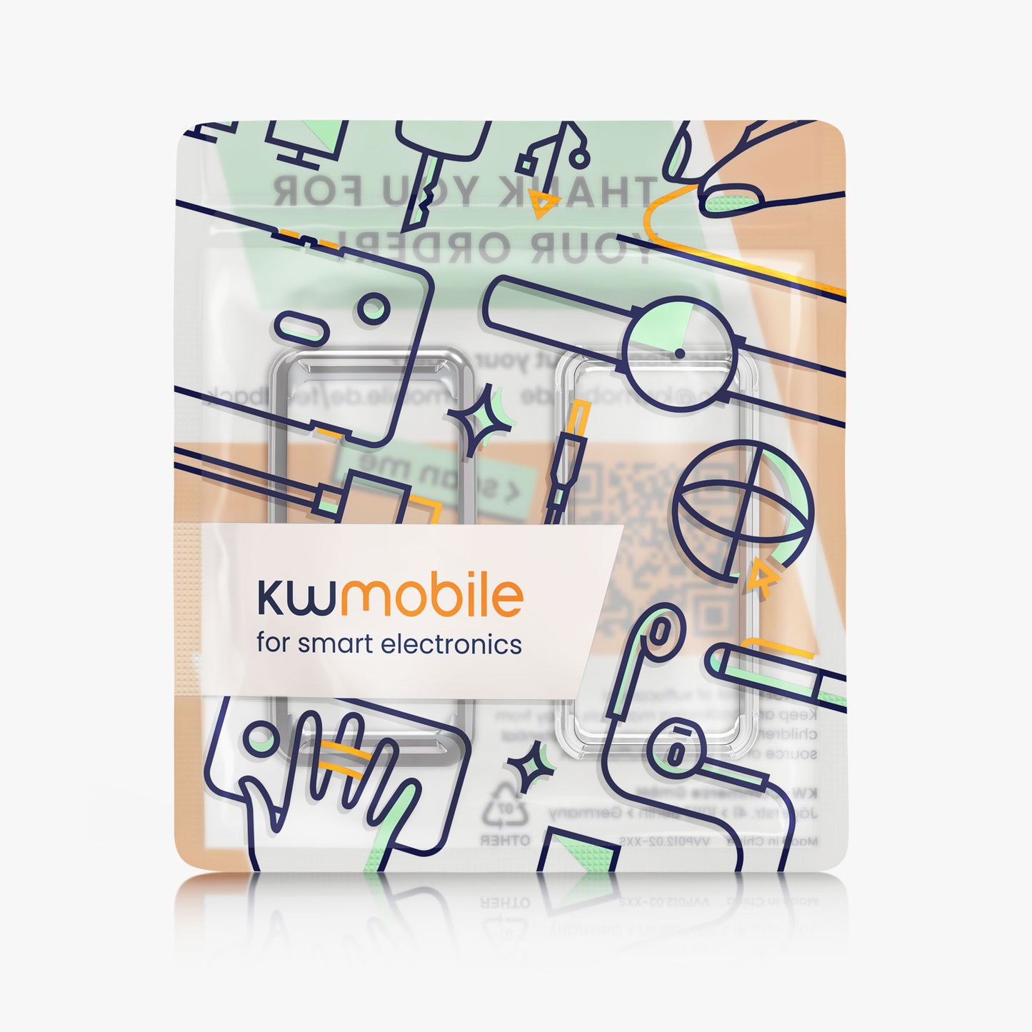 kwmobile Schutzhülle für Fitbit Inspire 3 / Inspire 2 / Ace 3 Fullbody Display Cover Set
