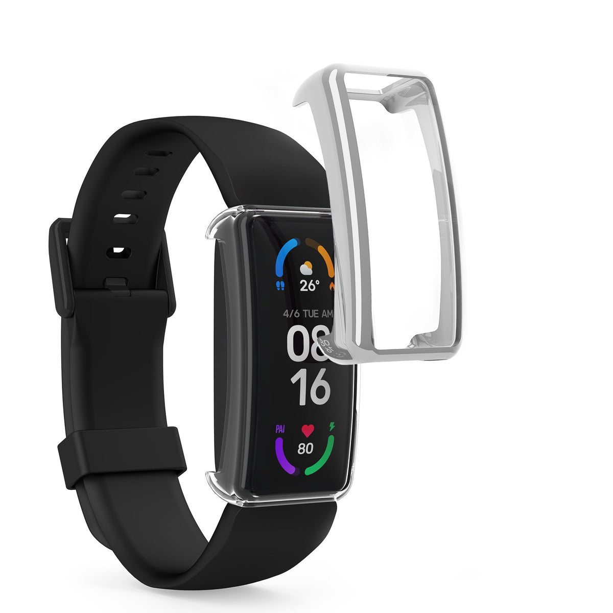 kwmobile Schutzhülle für Fitbit Inspire 3 / Inspire 2 / Ace 3 Fullbody Display Cover Set