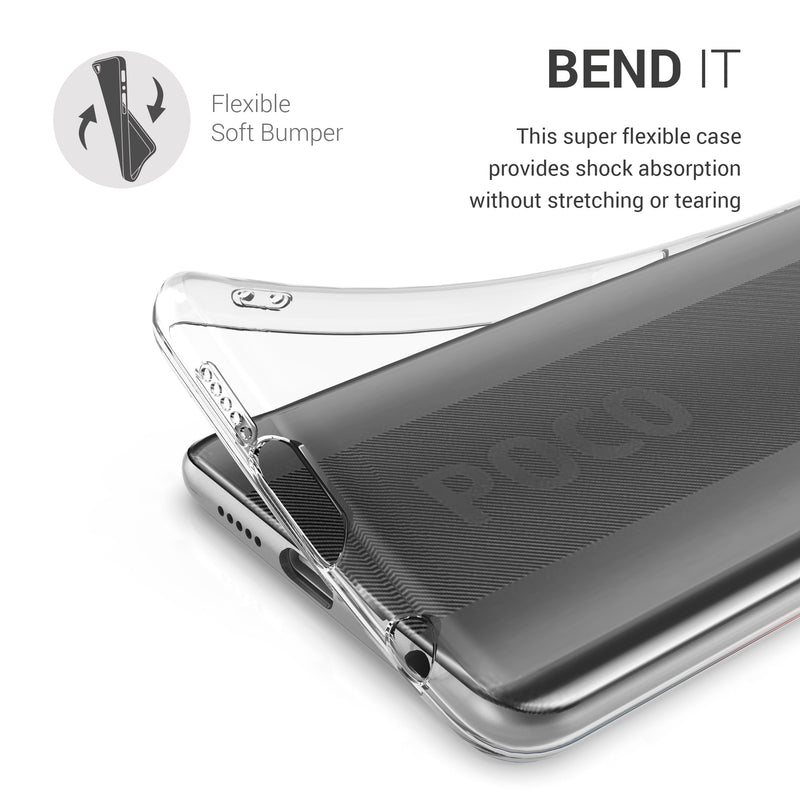 kwmobile Hülle kompatibel mit Xiaomi Poco X3 NFC / Poco X3 Pro - Handy Case